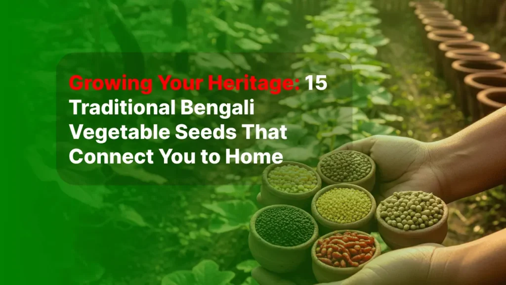 Growing Your Heritage 15 Traditional Bengali Vegetable Seeds That Connect You to Home