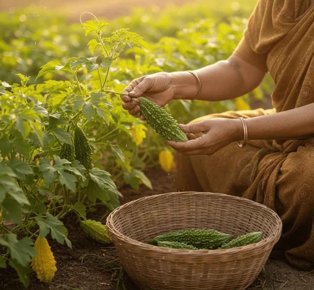 Organic Bitter Gourd Harvest Timing The Critical Window