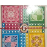 Giant Ludo board, perfect for family gatherings and entertainment, 30"x30".