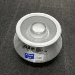 The Kiam No. 9 aluminum pitha pot with its mould stored on top, showing the complete cookware set.