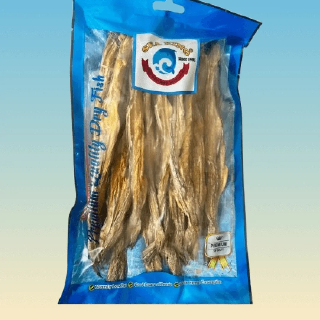 dry-lotia-loitta-shutki-wood-background Sea King Premium Quality Dry Lotia (Loitta) Fish / Bombay Duck