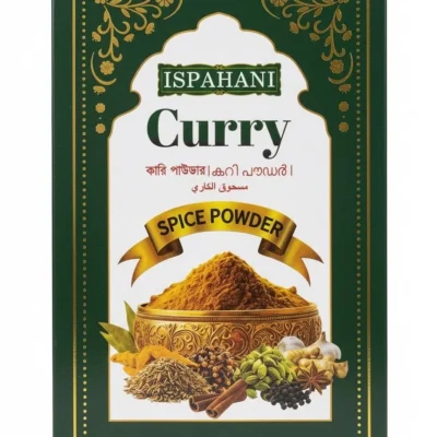 Ispahani premium quality curry spice powder green box, product of Bangladesh