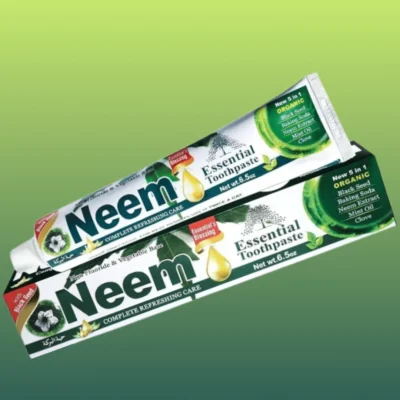 Essential Toothpaste Neem 5-in-1 Organic with Black Seed and Mint Oil