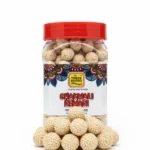 chakwali-rewari-three-rivers-spilled-product Chakwali Rewari Three Rivers Brand, Spilled Sesame Balls, Indian Sweet