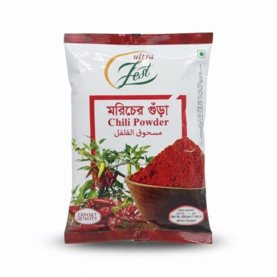 Ultra Fest Chili Powder 500g Packet, Export Quality Mirich Gura, Bangladeshi Spice