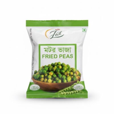 Fest Fried Peas (Muttor Bhaja) Single Packet, Crunchy Green Pea Snack