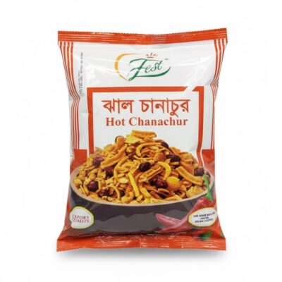 Fest Hot Chanachur Snack Mix, Spicy Bangladeshi Namkeen, Export Quality