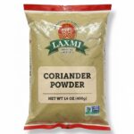 laxmi-coriander-powder-dhania-14oz-front-nongmo Laxmi Coriander Powder 14oz, Ground Dhania Spice, Non-GMO Verified