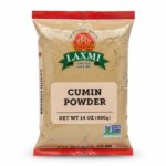 laxmi-cumin-powder-jeera-14oz-front-nongmo Laxmi Cumin Powder 14oz, Ground Jeera Spice, Non-GMO Verified