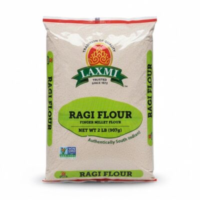 Laxmi Ragi Flour 2lb, Finger Millet Flour, Non-GMO Verified, South Indian
