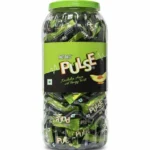 Pulse Kachcha Aam Candy Jar, Raw Green Mango Flavor, Front View