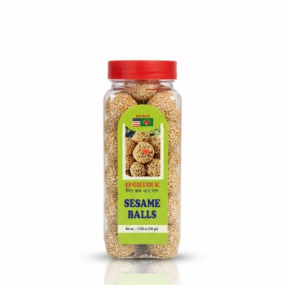 Moque New Hoque and Sons Sesame Balls 330g Jar Front View